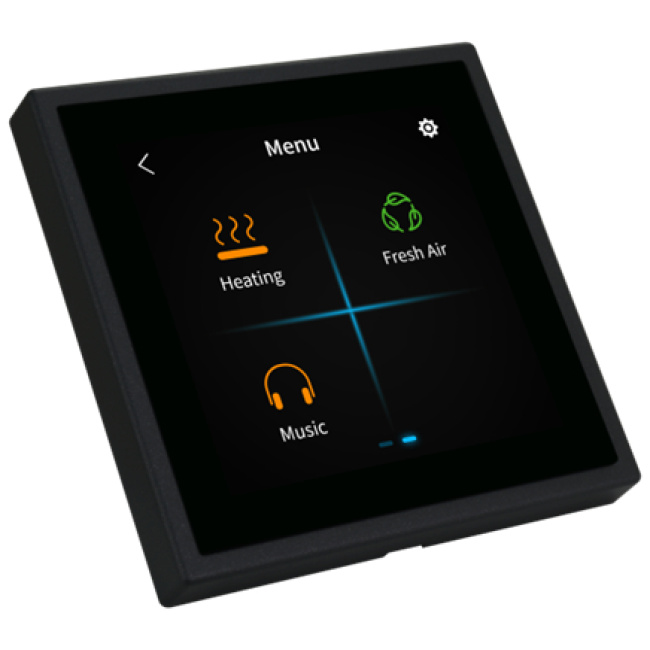 HDL Tile Display 3.5'' LCD Touch Screen with Built In Temperature, Humidity & Proximity Sensor - Image 4