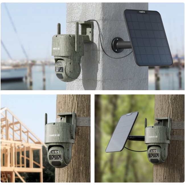 Reolink BP4G Outdoor Battery Camera 4K Trackmix LTE (G770-C) (Camo) Bundle - Image 12