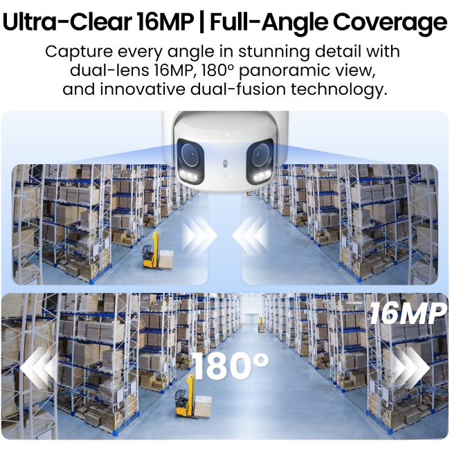 Reolink PRO IP POE Dual Illumination 16.0MP Dome 2.8mm Dual Camera SED RP-PCT16MD - Image 5