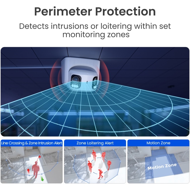 Reolink PRO IP POE Dual Illumination 16.0MP Dome 2.8mm Dual Camera SED RP-PCT16MD - Image 9