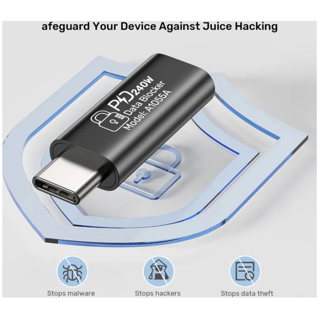 Unitek USB-C Data Blocker Support Charging 48V5A (2 pack) A1055A - Image 4