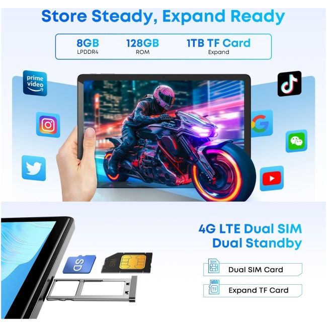 Chuwi Tablet Aupad, 10.9'' Android, Qualcomm SM6225, 8Gb + 128GB - Image 7