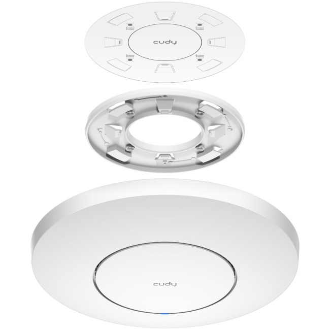 Cudy Access Point Ceiling AX3000 Dual Band 2.5G Wi-Fi 6 Injector AP3000_P - Image 3