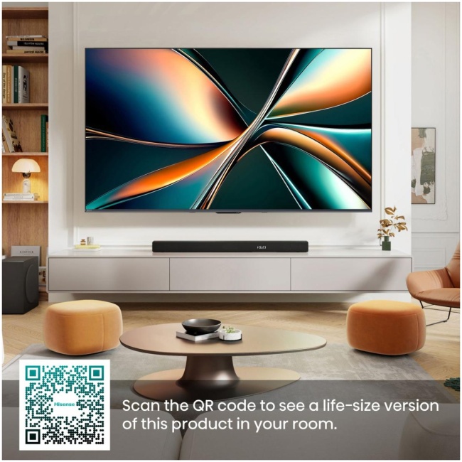 Hisense 100U7Q 100'' 4K Smart QLED MINI LED 144hz TV - Image 3