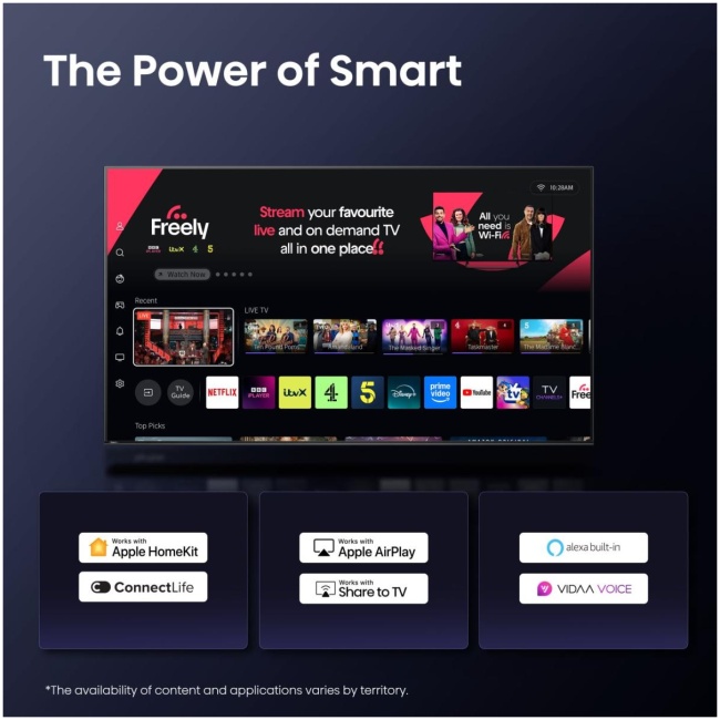 Hisense 55U7Q PRO 55'' 4K Smart QLED MINI LED 165hz TV - Image 7