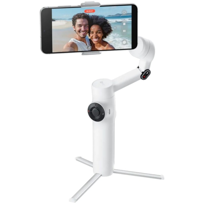 Insta360 Flow 2 Standard Bundle White - A.I. Powered Gimbal Stabilzer for Smartphone USB-C - Image 4
