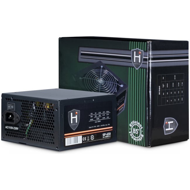 InterTech HiPower SP-650, 650W Power Supply - Image 2