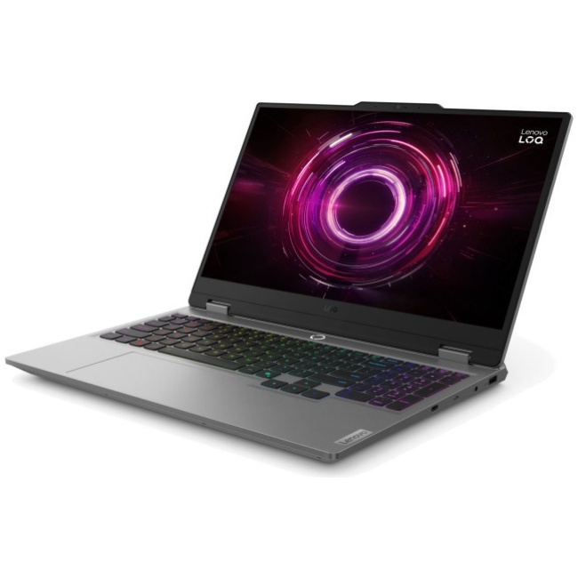 Lenovo LOQ 15AHP10 Ryzen 5 220 15.6" FHD IPS 300 nits 144 Hz AG 32 GB DDR5 5600 SSD 512 GeForce RTX 5050 8 GB 60 Wh NoOS Luna Grey - Image 2