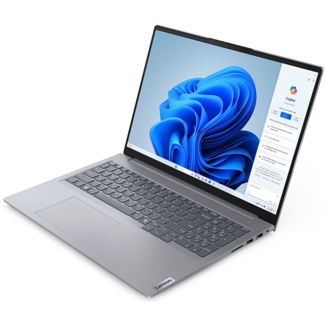 Lenovo ThinkBook 16 G7 ARP AMD Ryzen™ 5 7535HS Laptop 40.6 cm (16") WUXGA 16 GB DDR5-SDRAM 512 GB SSD Wi-Fi 6E (802.11ax) Windows 11 Pro English Grey - Image 3