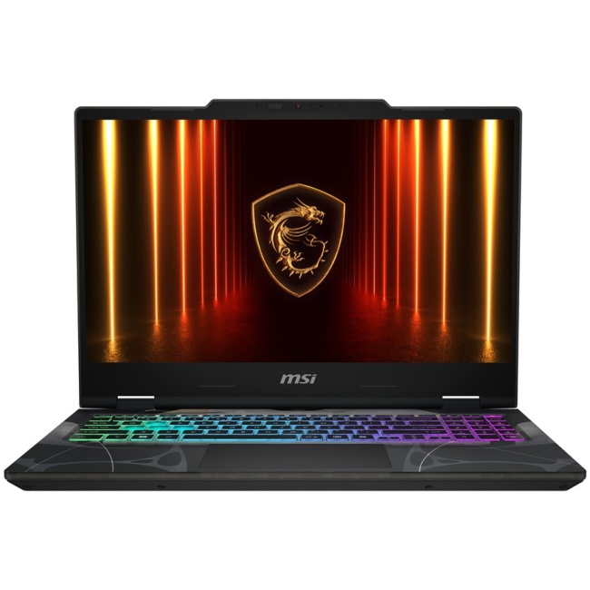 MSI Cyborg 15 B2RWEKG-044XPL Intel Core 5 210H Laptop 39.6 cm (15.6") Full HD 16 GB DDR5-SDRAM 512 GB SSD NVIDIA GeForce RTX 5050 Wi-Fi 6E (802.11ax) Free DOS Black