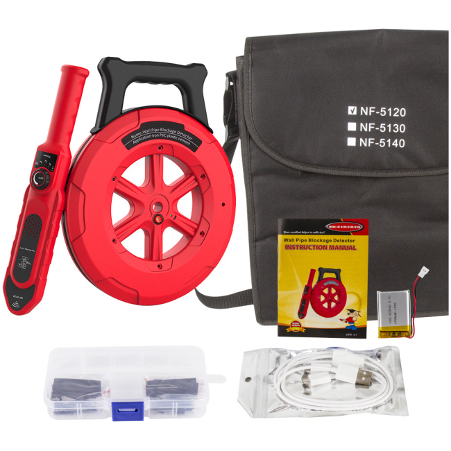 Noyafa Wall Pipe Blockage Detector IP67 Waterproof Rechargeable with 30m Detection Range NF-5130 - Image 7