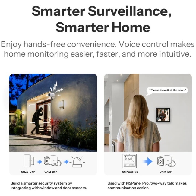 Sonoff Smart WiFi IP Security Camera CAM-B1P - Image 9