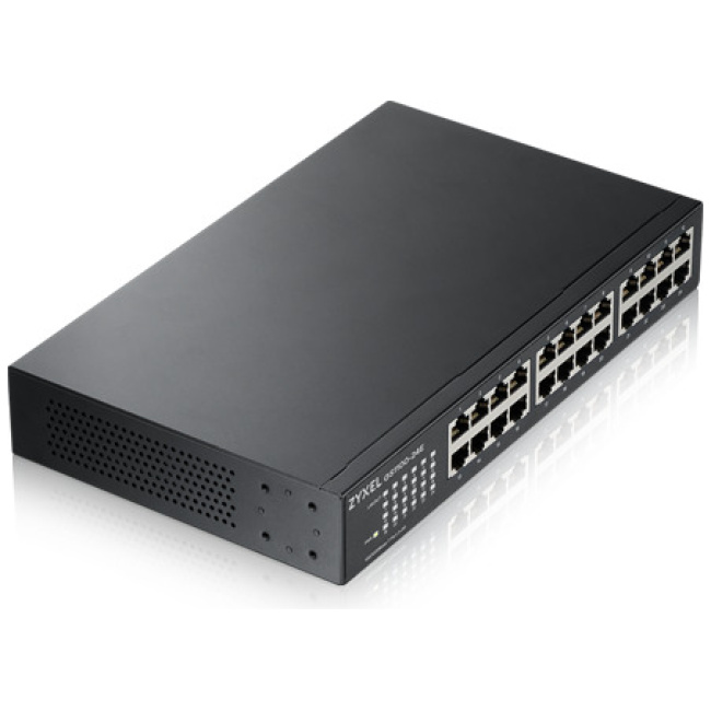 Zyxel Switch Gigabit Ethernet 24-Port R/M UK Plug GS1100-24E - Image 3