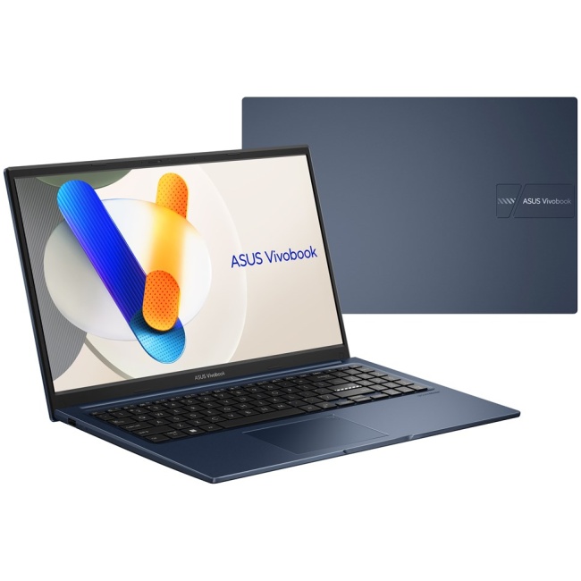 ASUS Vivobook 15 X1504VA-BQ4283W Core i5-120U 15.6" FHD IPS-level display 60Hz 250 nits AG 16GB DDR5 512GB SSD Intel Graphics WLAN + Bluetooth 720p webcam 42Wh battery Windows 11 Quiet Blue