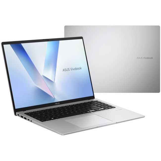 ASUS Vivobook 16 M1607GA-MB003W Ryzen AI 7 445 16.0" WUXGA IPS-level display 60Hz 300 nits AG 16GB DDR5 512GB SSD Radeon Graphics WLAN + Bluetooth 1080p webcam 42Wh battery Windows 11 Cool Silver