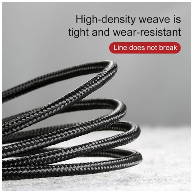Baseus Cafule Braided Type-C Cable 3.0A 0.5m Grey - Image 14