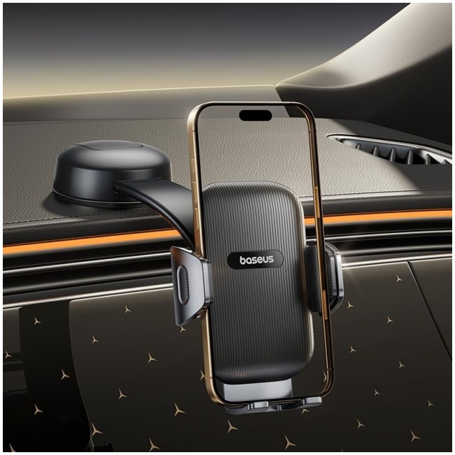 Baseus Car Holder Dashboard PrimeTrip C03 Black - Image 2