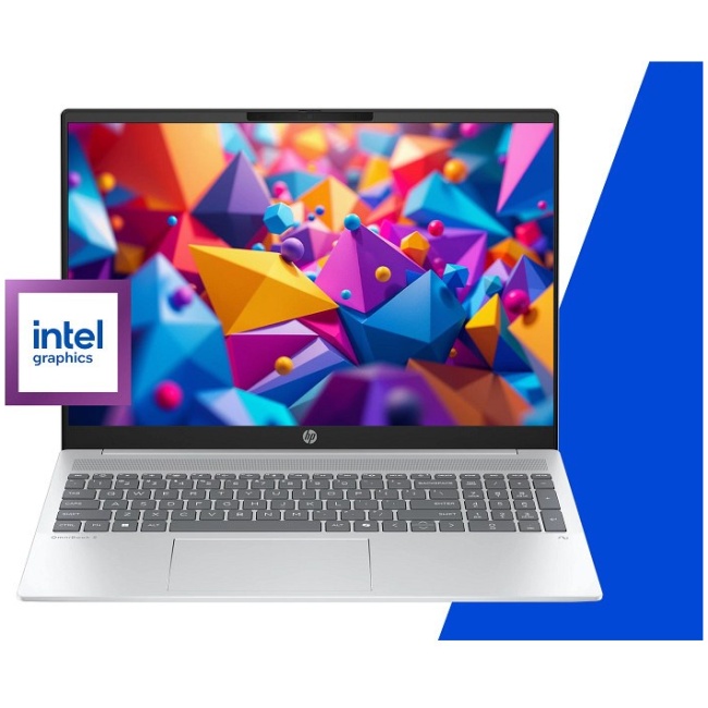 HP OmniBook 5 AI 16-af1216nw Intel Core Ultra 7 255U Laptop 40.6 cm (16") 2K Display 16 GB LPDDR5x SDRAM 512 GB SSD Wi-Fi 6E (802.11ax) Windows 11 Home AI PC Silver - Image 4