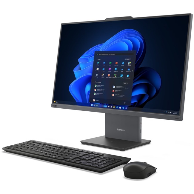 Lenovo ThinkCentre neo 50a 27 Gen 5 Intel Core 5 210H 68.6 cm (27") 1920 x 1080 pixels Touchscreen All-in-One PC 16 GB DDR5-SDRAM 512 GB SSD Windows 11 Pro Wi-Fi 6 (802.11ax) Grey - Image 2