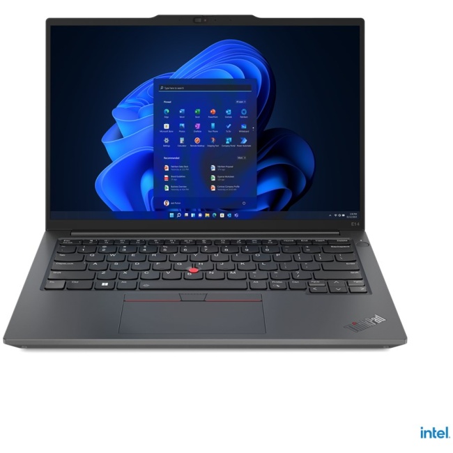 Lenovo ThinkPad E14 Gen 5 (Intel) Intel® Core™ i7 i7-1355U Laptop 35.6 cm (14") Touchscreen WUXGA 16 GB DDR4-SDRAM 512 GB SSD Wi-Fi 6 (802.11ax) Windows 11 Pro US English Graphite, Black New Repack/Repacked
