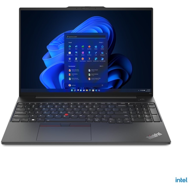 Lenovo ThinkPad E16 Gen 1 (Intel) Intel® Core™ i5 i5-1335U Laptop 40.6 cm (16") Touchscreen WUXGA 16 GB DDR4-SDRAM 512 GB SSD Wi-Fi 6 (802.11ax) Windows 11 Pro US English Black New Repack/Repacked