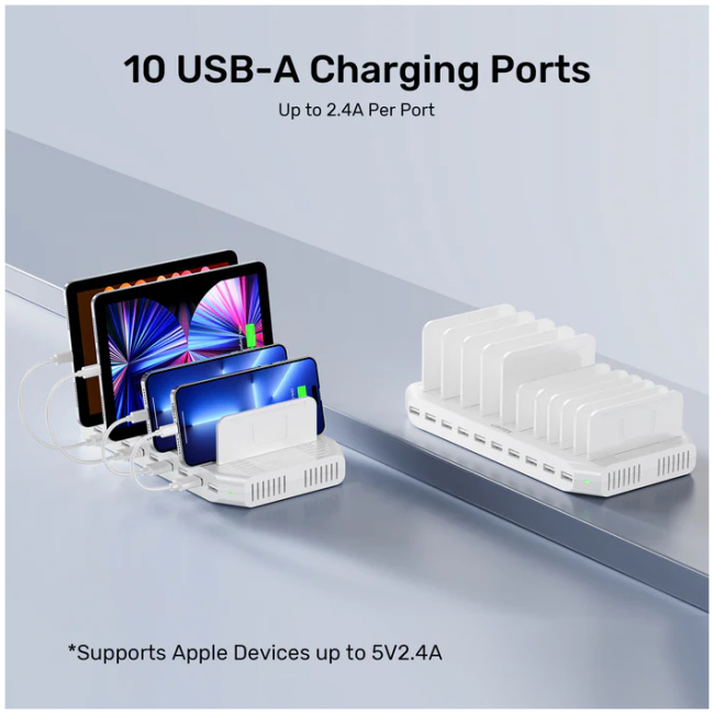 Unitek Charge Station 60W 10-Port 10x2.4A Y-2190D - Image 11