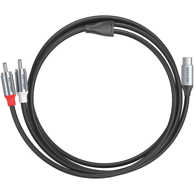 Vention AUDIO CONVERTER USB-C to 2RCA Male Cable 2.0m BIKHH - Image 3