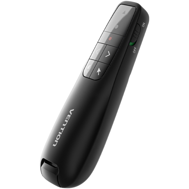Vention Wireless Presenter Red Laser Pointer & Air Mouse Rechargeable KQPB0