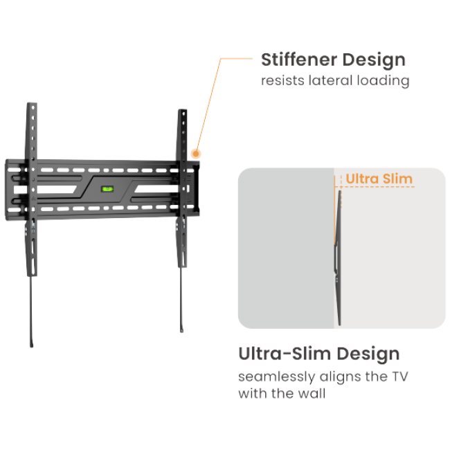 Brateck TV Mount 60x40 Fixed 75kg KL38-46F - Image 3