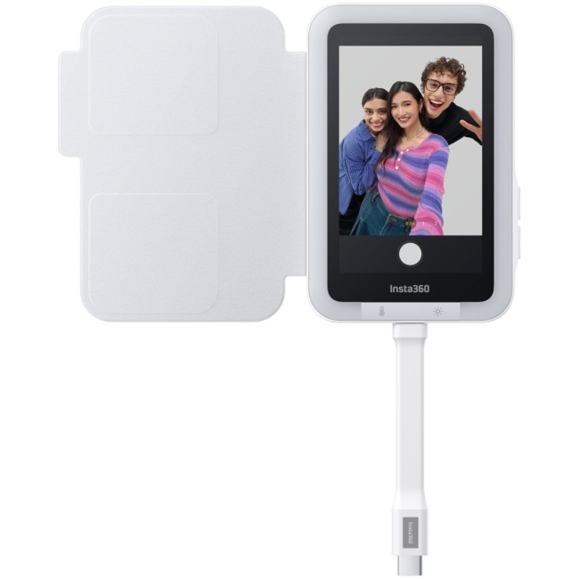 Insta360 Snap Selfie Screen with Light - USB-C Rear Camera Selfie Screen for iPhone-Android - Image 3
