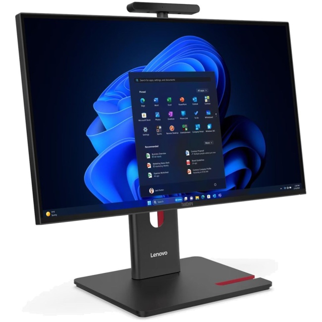 Lenovo ThinkCentre M90a G6 Ultra 7 265 23.8" FHD Touch IPS 120Hz 250 nits LBL AG 32GB DDR5 5600 1TB SSD Intel Graphics 5.0MP camera + IR vPro Windows 11 Pro Black 3-year On-site warranty