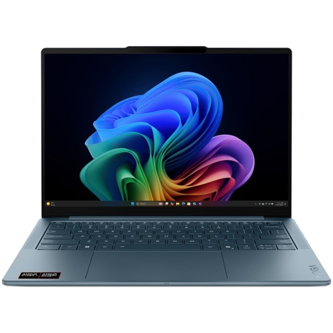 Lenovo Yoga Slim 7 14AKP10 Ryzen AI 5 340 14" WUXGA OLED 400 nits 60 Hz Glossy 16 GB LPDDR5-6400 512 GB SSD Radeon 840M Graphics 1080p webcam 70 Wh Win11 Tidal Teal