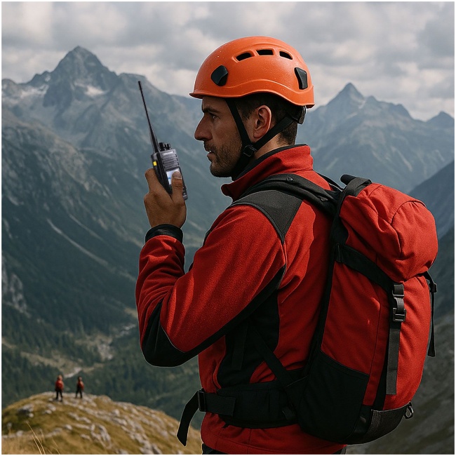 Midland Radio Amateur VHF/UHF 10W IP67 3600mAh CT990-EBR - Image 2