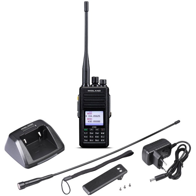 Midland Radio Amateur VHF/UHF 10W IP67 3600mAh CT990-EBR - Image 7