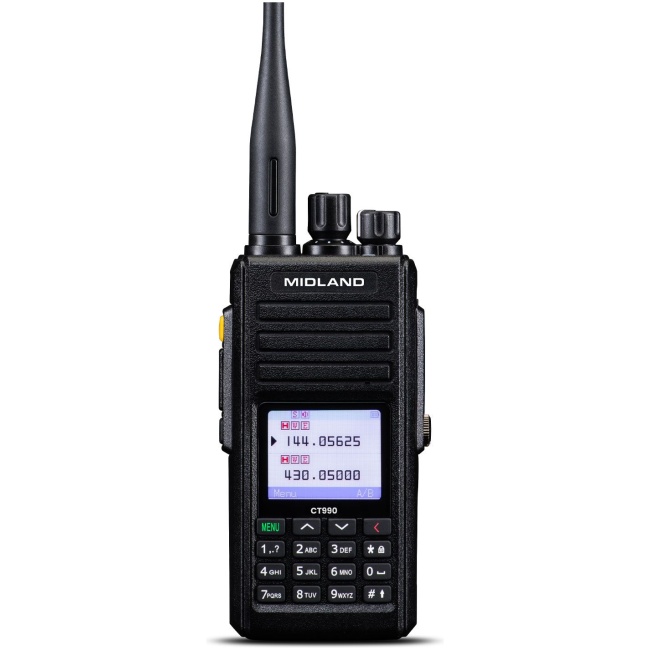 Midland Radio Amateur VHF/UHF 10W IP67 3600mAh CT990-EBR