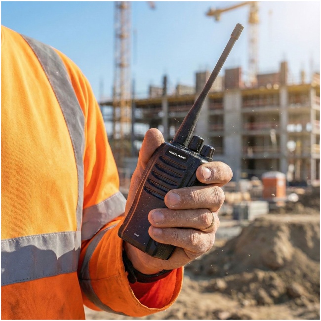 Midland Radio DMR/PMR Digital/Analogue Radio D10 (50 hr battery) (Single) - Image 9