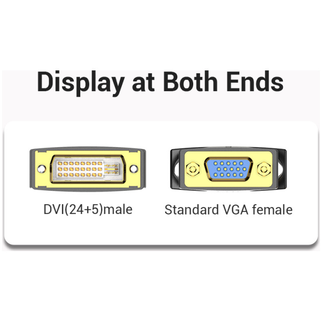 Vention VGA Adaptor Female to DVI Male ECFB0 - Image 3
