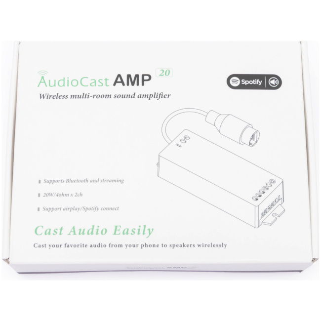 iEast Audiocast AMP20 Multiroom Amplifier WiFi & BT 2x20W Airplay-Spotify - Image 7