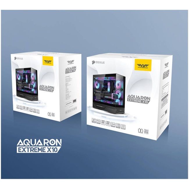 Armaggeddon Gaming Case ATX AQUARON XTREME X10 With 10x ARGB Fans - Image 11