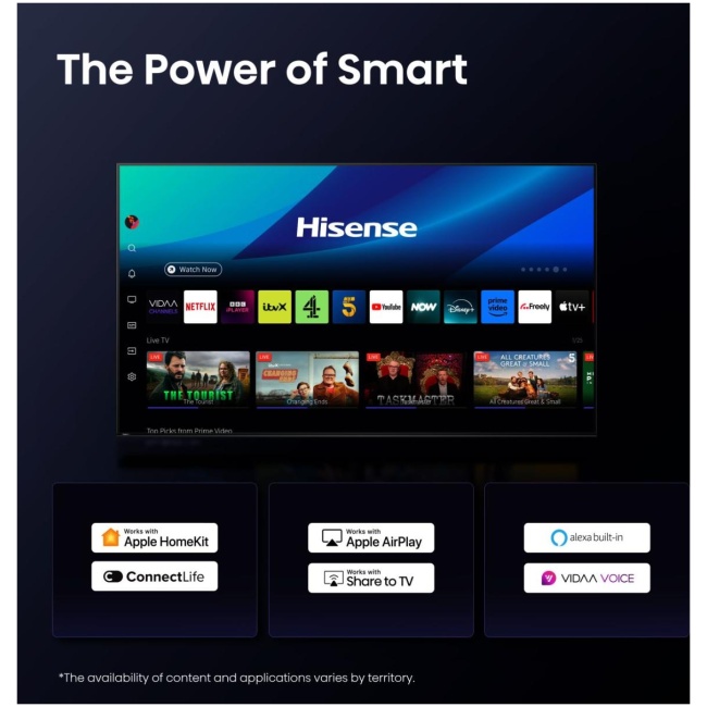 Hisense 50E7Q PRO 50'' 4K Smart QLED TV 144 HZ - Image 6