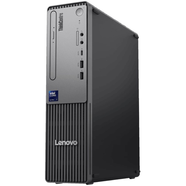 Lenovo ThinkCentre Neo 50s SFF Ultra 7 265 16GB DDR5 5600 512GB SSD Intel Graphics DVD-RW Windows 11 Pro Raven Black 3-year On-site warranty
