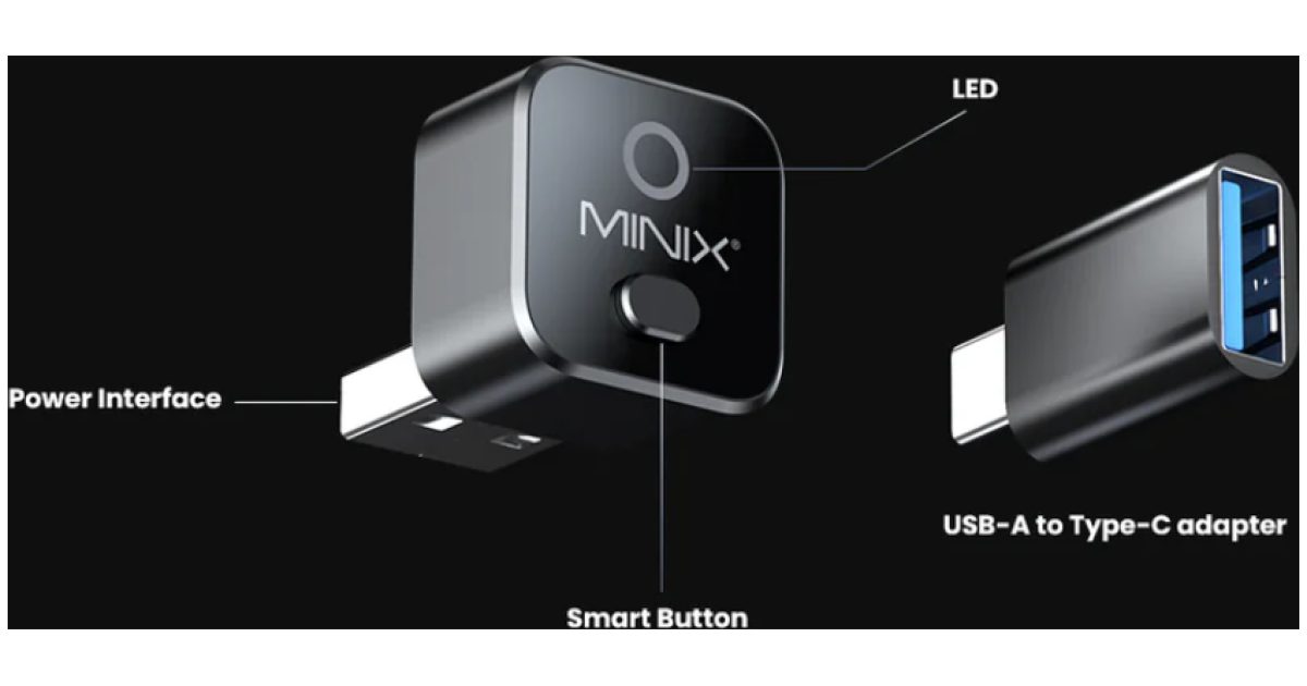 MINIX CAR Wired to Wireless CarPlay & Android Auto USB Dongle CA525 - Image 11