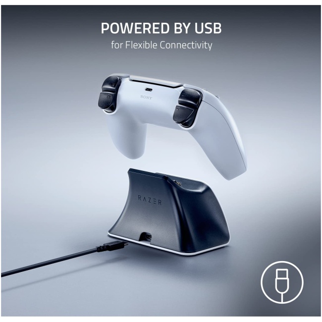 Razer Universal Quick Charging Stand for PlayStation 5 - White - Image 7