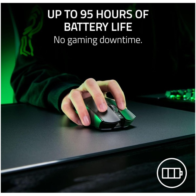 Razer VIPER V3 PRO SE Black - Wireless Gaming Mouse - 54g - 35K DPI - 95h Battery - Image 4