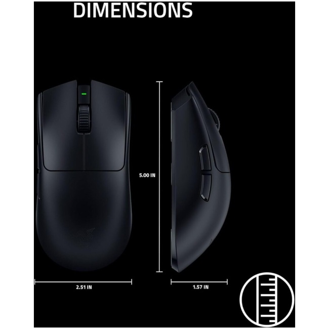 Razer VIPER V3 PRO SE Black - Wireless Gaming Mouse - 54g - 35K DPI - 95h Battery - Image 5