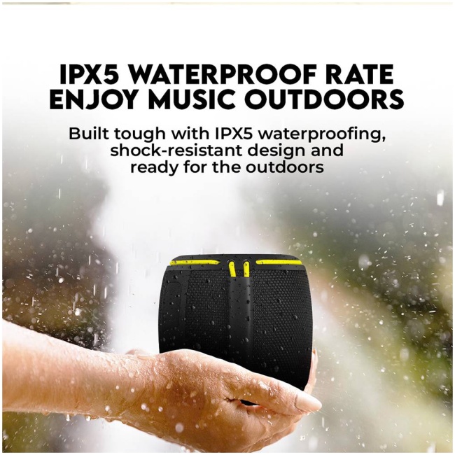SonicGear Portable Speaker TWS BT/USB/FM/RGB IPX5 10W SONICGO! BOOM 2 - Image 6