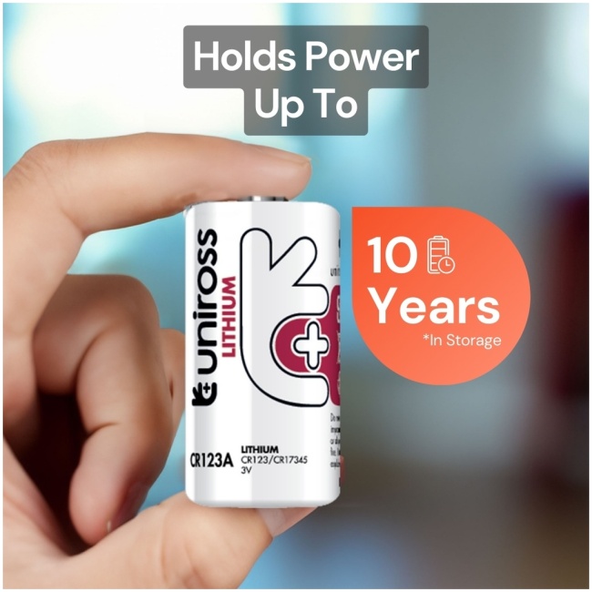 Uniross Lithium CR123A 3V Battery (1pc) - Image 3