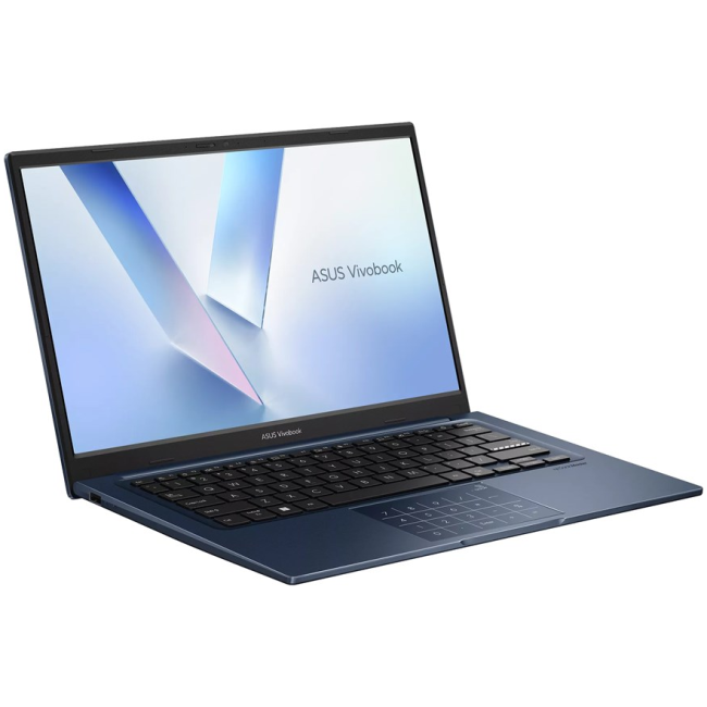 ASUS Vivobook 14 X1404VA-EB1619 Core i5-120U 14.0" FHD IPS-level display 60Hz 250 nits AG 16GB DDR5 512GB SSD Intel Graphics 720p webcam 42Wh No OS Quiet Blue