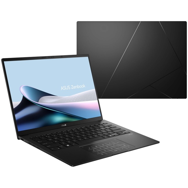 ASUS ZenBook 14 UM3406GA-QD013W Ryzen AI 5 430 14.0" WUXGA 60Hz 300 nits AG 16GB LPDDR5X 512GB SSD Radeon Graphics WLAN + Bluetooth 720p webcam 75Wh battery Windows 11 Aluminium Jade Black