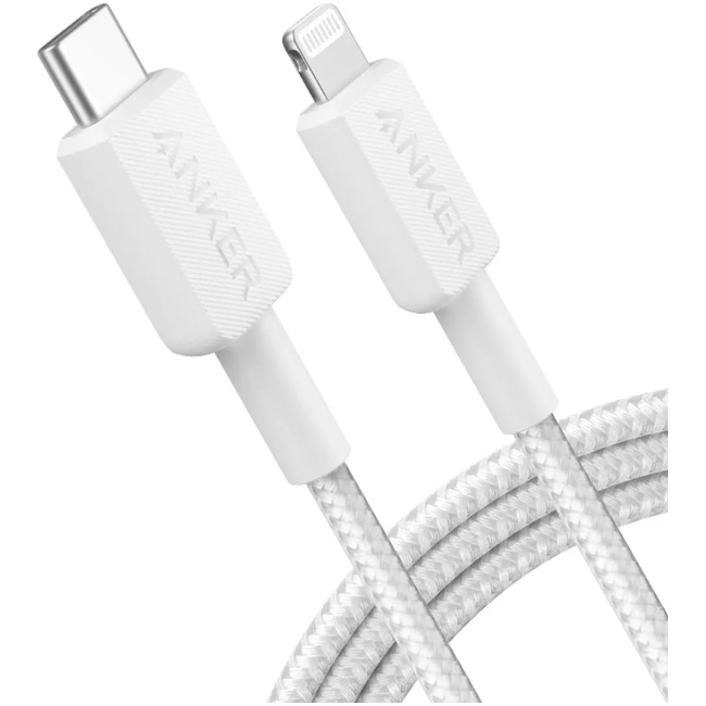 Anker Mobile Cable USB-C to MFI 1.8m 322 White
